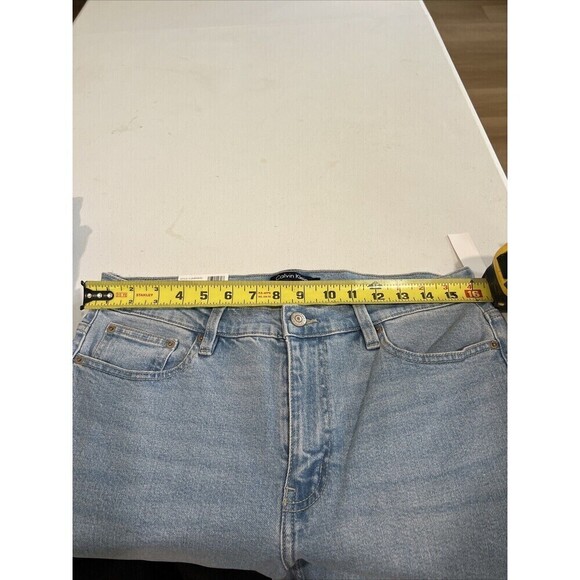NWT MSRP $79 Calvin Klein Vintage Stright Light Blue Jeans Choose Size 12 - Picture 10 of 12
